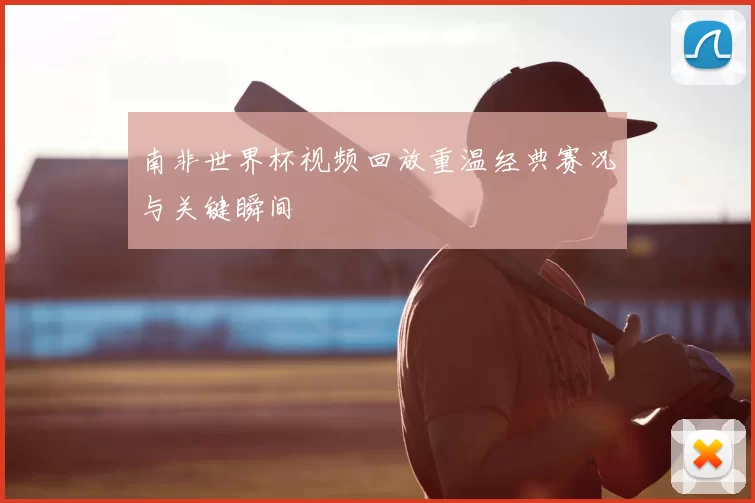 南非世界杯视频回放重温经典赛况与关键瞬间