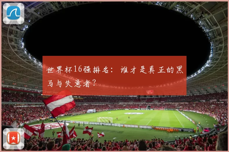 世界杯16强排名:谁才是真正的黑马与失意者?