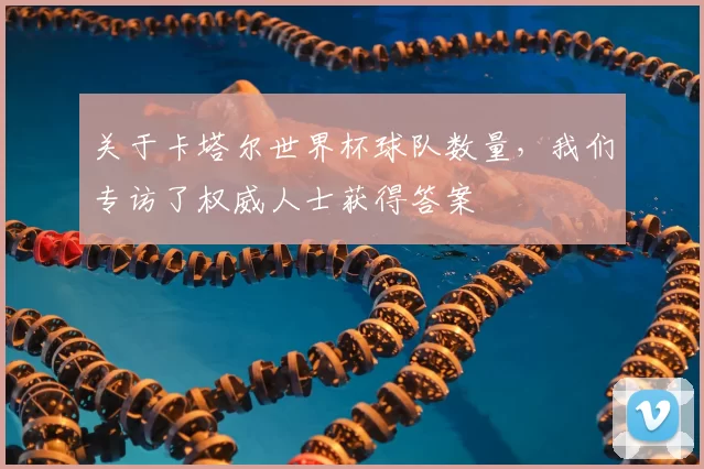关于卡塔尔世界杯球队数量，我们专访了权威人士获得答案